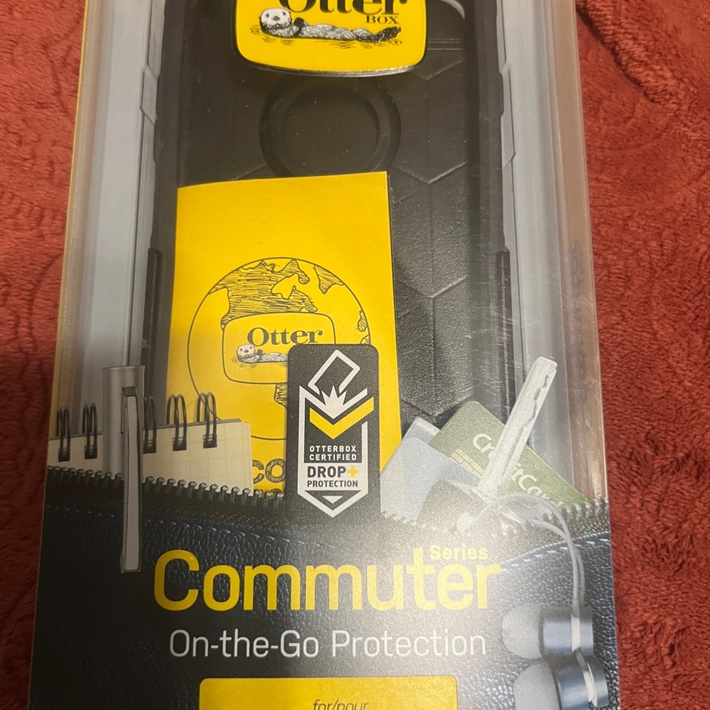 OtterBox Commuter Series Case for iPhone 7 Plus - Black and Yellow